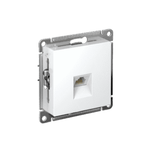 Розетка компьютерная Systeme Electric ATLASDESIGN RJ45 ATN000183 (белая)