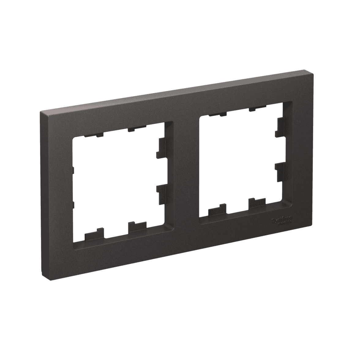 Рамка Schneider Electric AtlasDesign 2-местная базальт ATN001402