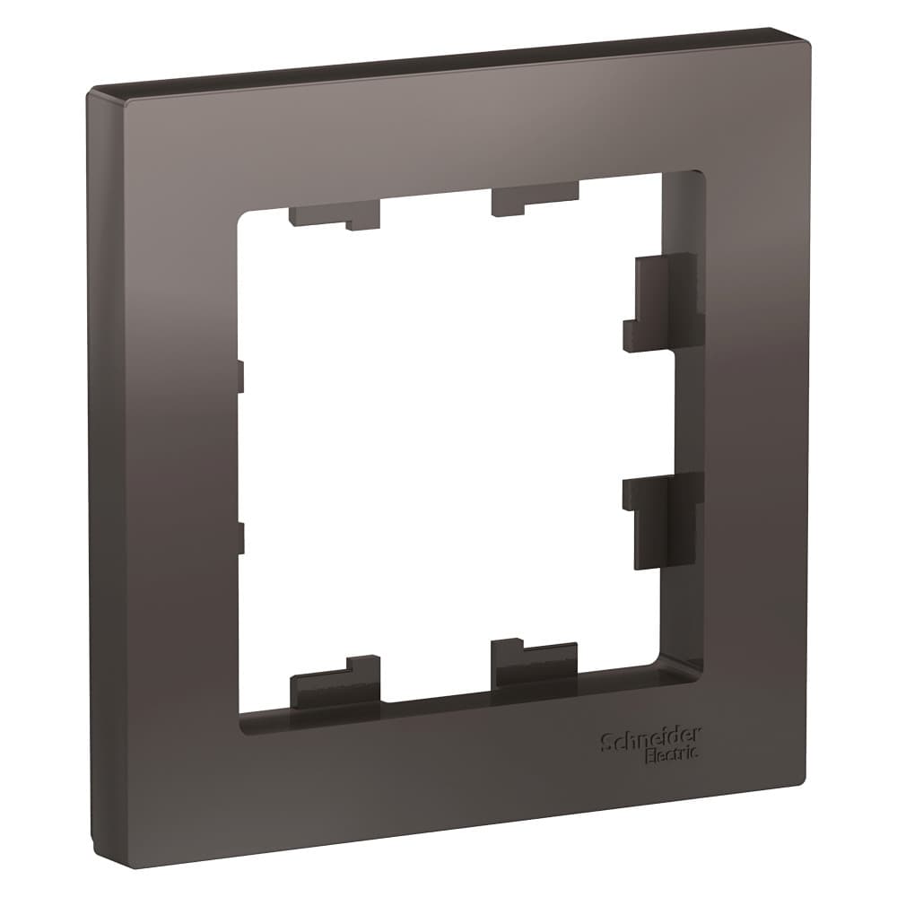 Рамка Schneider Electric AtlasDesign 1-местная мокко ATN000601