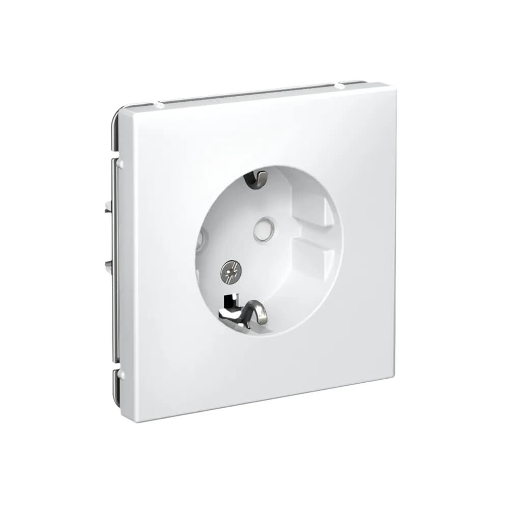 Розетка силовая с заземлением и защитными шторками Systeme Electric (Schneider) ArtGallery, цвет лотос