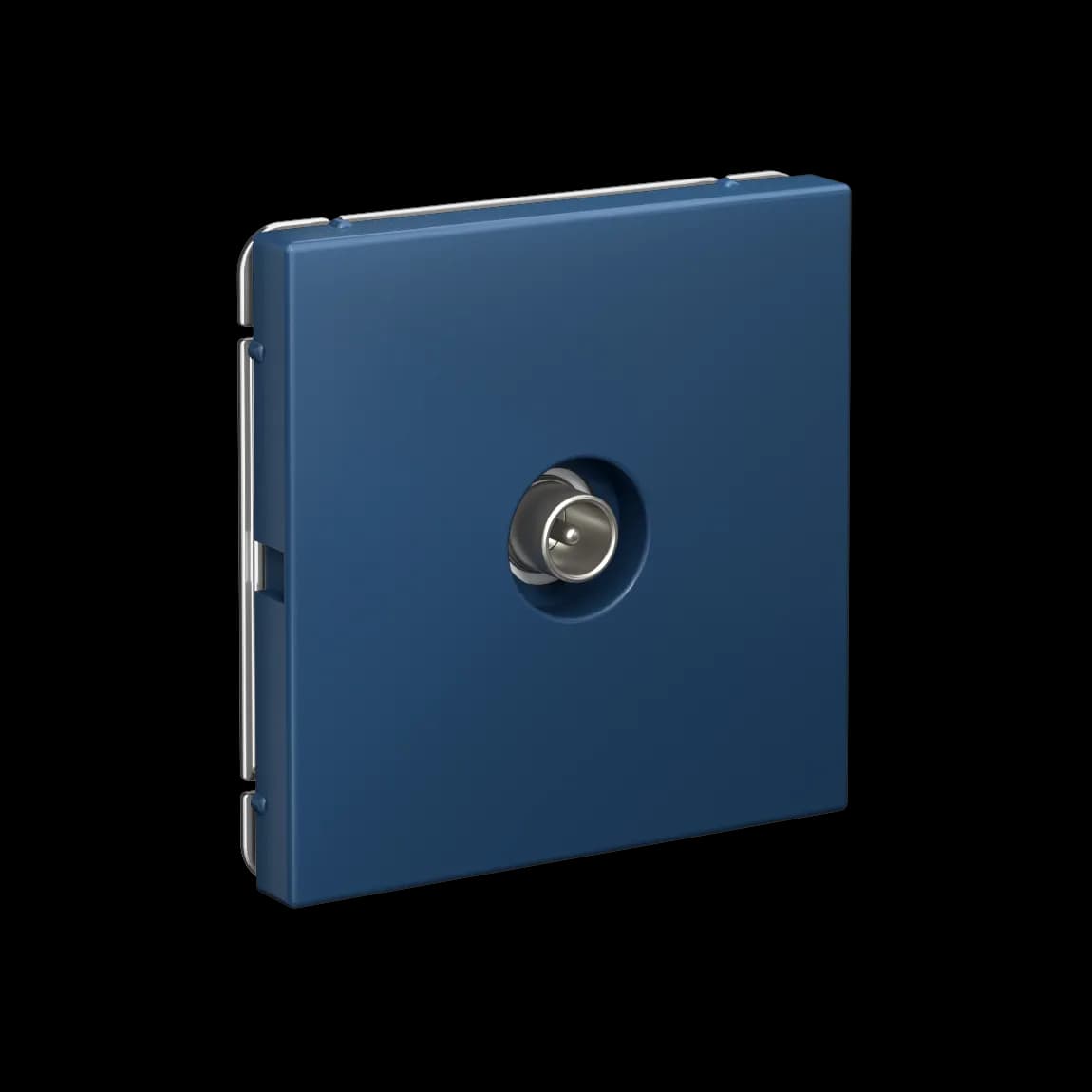 Розетка телевизионная оконечная Systeme Electric (Schneider) ArtGallery, цвет аквамарин