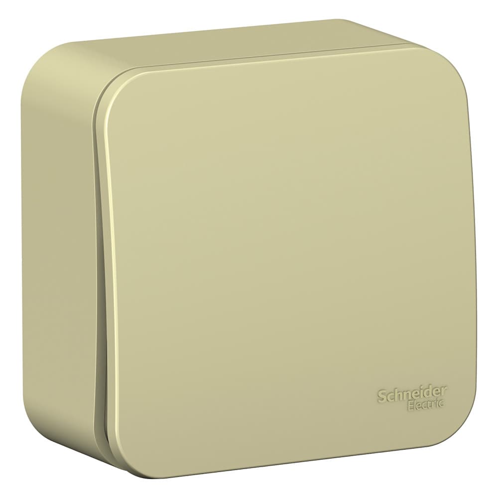 Выключатель одноклавишный проходной Systeme Electric Blanca BLNVA106017, цвет бежевый, для управления светом из двух мест.