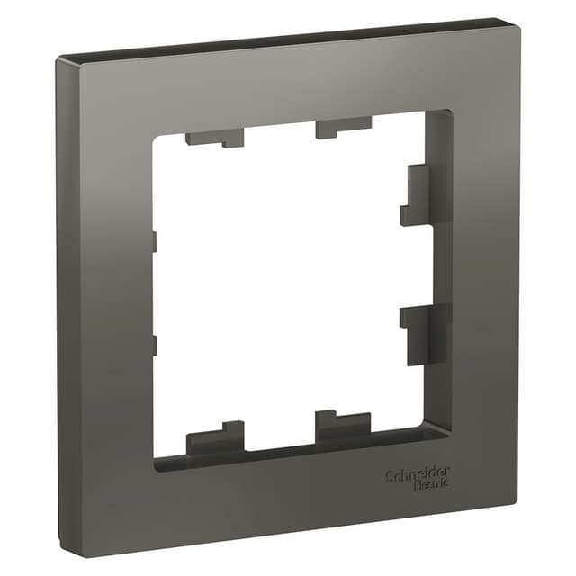 Рамка Schneider Electric AtlasDesign 1-местная сталь ATN000901
