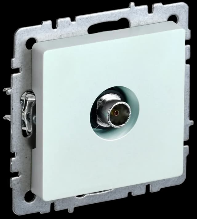 Розетка TV IEK BRITE BR-A10-O-K36 (жемчужный)