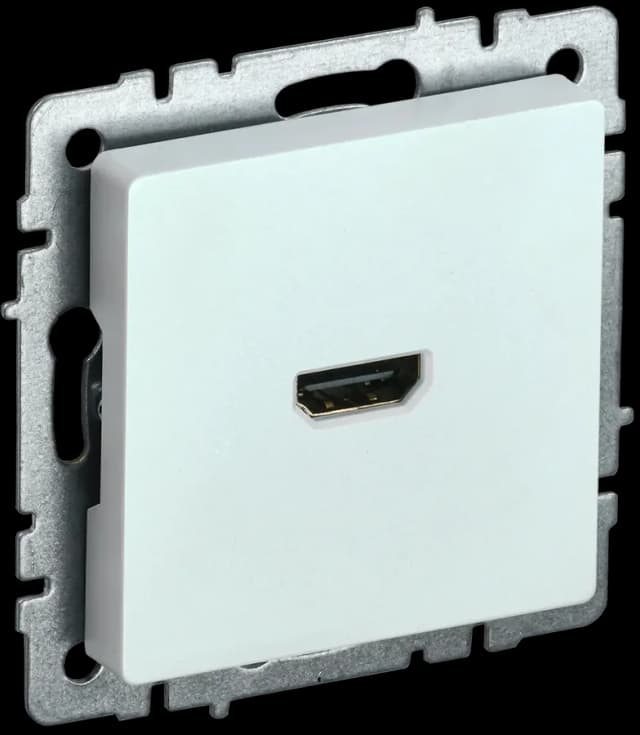 Розетка HDMI IEK BRITE BR-H10-K36 (жемчужный)