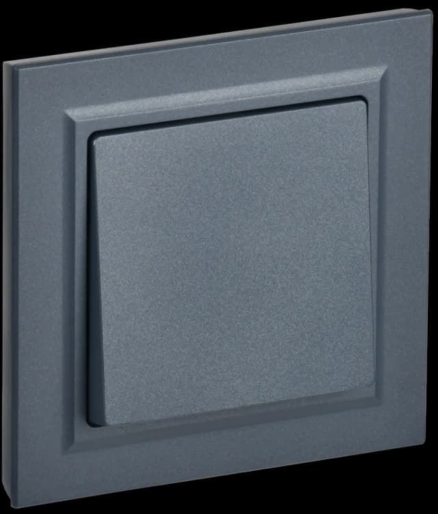 Выключатель 1-клавишный IEK BRITE BR-V10-0-10-K35-F (маренго)