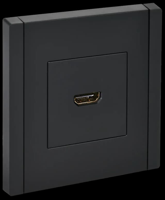 Розетка HDMI IEK FORTE&PIANO FP-H10-K02 (черный)
