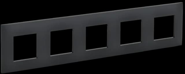 Рамка пятиместная IEK SKANDY SK-M52-K53 (графит)