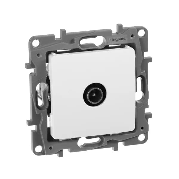Розетка TV звезда Legrand Etika 672251 (белый)