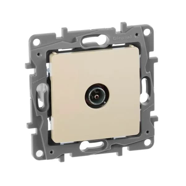 Розетка TV звезда Legrand Etika 672351 (слоновая кость)