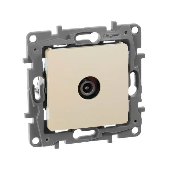 Розетка TV оконечная Legrand Etika 672365 (слоновая кость)