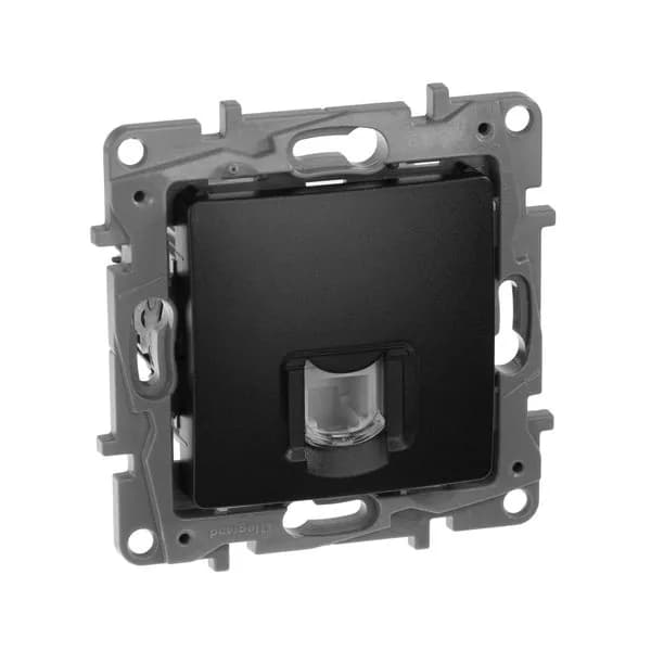 Розетка телефонная RJ11 Legrand Etika 672640 (антрацит)