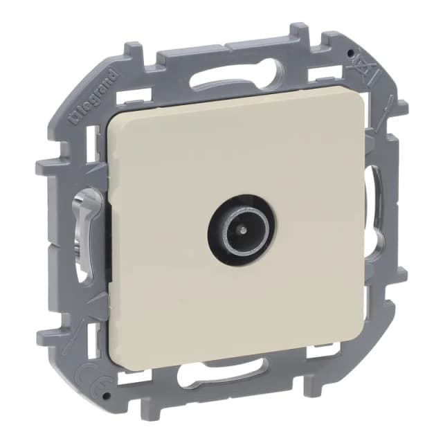 Розетка TV Legrand Inspiria 673871 (слоновая кость)