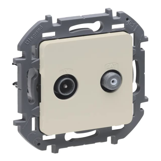 Розетка TV-SAT Legrand Inspiria 673881 (слоновая кость)