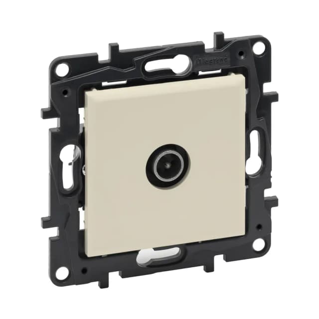 Розетка TV звезда Legrand Structura 764251 (слоновая кость)