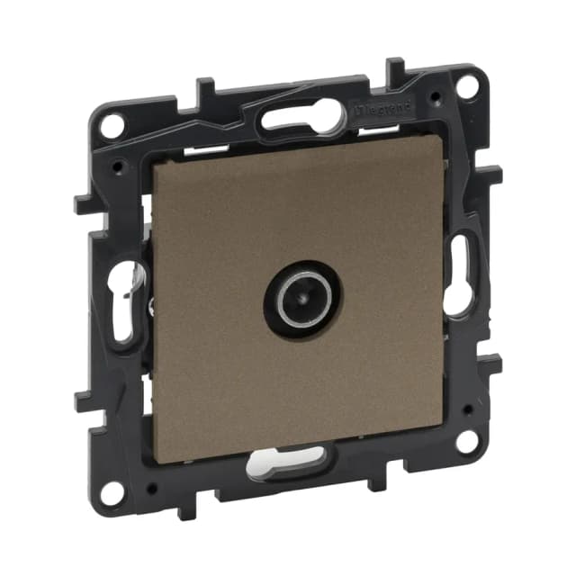 Розетка TV звезда Legrand Structura 764252 (шампань)