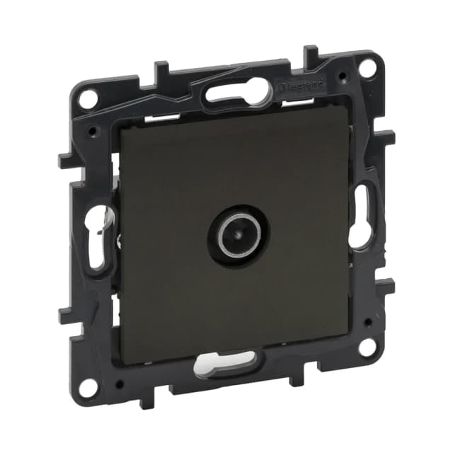 Розетка TV звезда Legrand Structura 764253 (магнезиум)