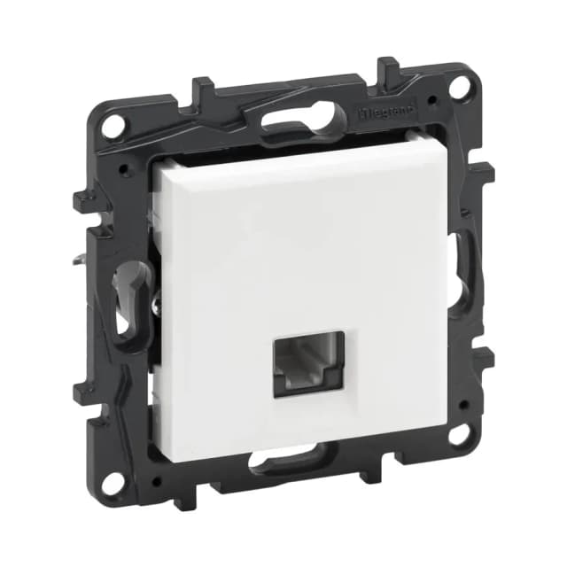Розетка телефонная RJ11 Legrand Structura 764290 (белый)