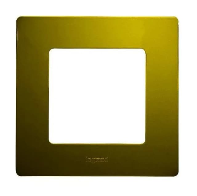 Рамка для выключателей и розеток Legrand Etika 1-местная 672541 (зелёный папоротник)