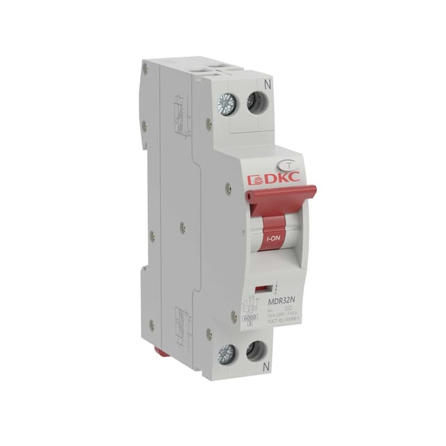 Дифференциальный автомат DKC YON max MDR 1P+N C 25А 30мА тип A MDR32N-1N2C25-A