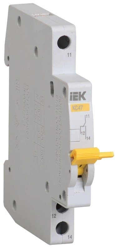 Контакт состояния IEK КС47 1 переключающий контакт 230В MVA01D-KS-1