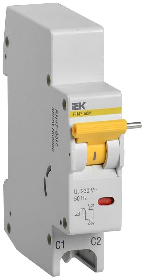 Расцепитель независимый IEK РН47-60М 230В AC для ВА47-60М MVA31D-RN-1