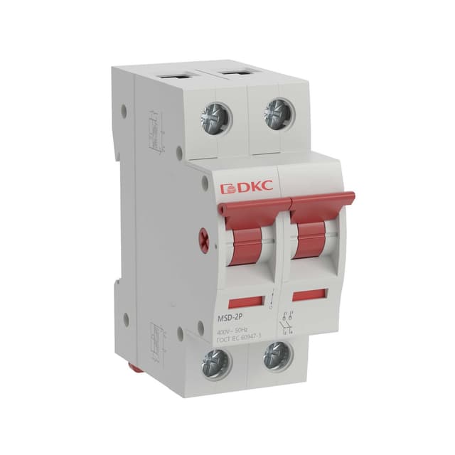 Выключатель нагрузки DKC YON max MSD 2P 100А MSD-2P100