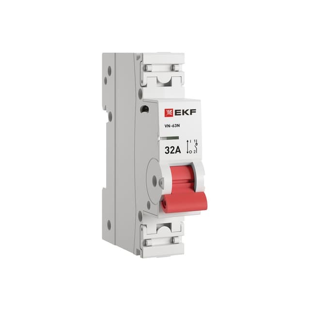 Выключатель нагрузки EKF PROxima ВН-63N 1P 32А S63132